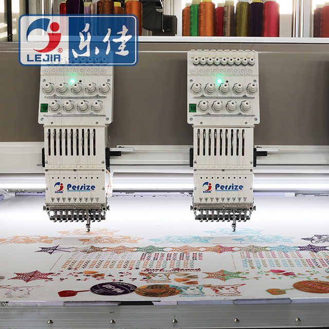 9 Needles 19 Heads High Speed Embroidery Machine, Computerized Embroidery Machine For Indian Market