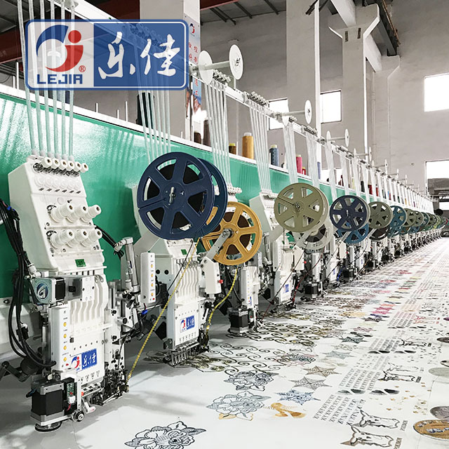 32 Heads Sequin And Easy Cording Mixed Computerized Embroidery Machine, Chinese Manufactory Computerized Embroidery Machine With Low Price