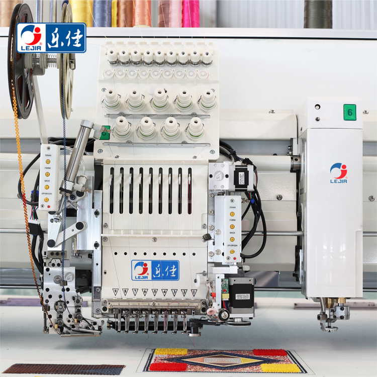 18 Heads High Speed Multi Functions Computer Embroidery Machine From Lejia