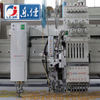 6 Colors 6+6 Heads Flat Mixed Chenille Embroidery Machine, Leading Enterprise of Chinese Embroidery Machine 