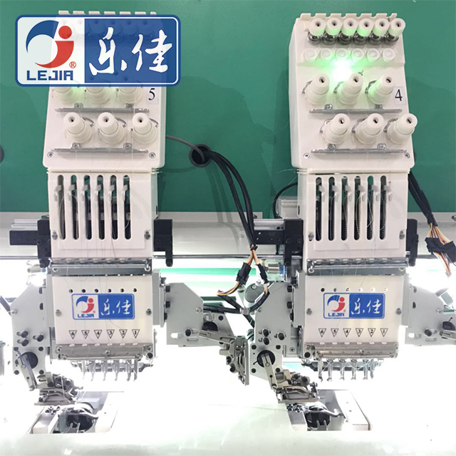 6 Colors 30 Heads Flat High Speed Embroidery Machine With Double Sequin Device, Leading enterprise of Chinese Embroidery Machine Industry