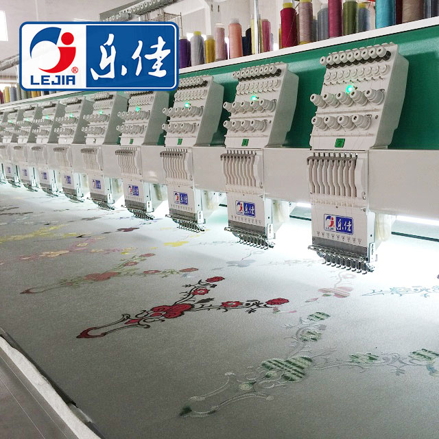 9 Needles 23 Heads High Speed Embroidery Machine, Computer Embroidery Machine Produced By China Manufacturer