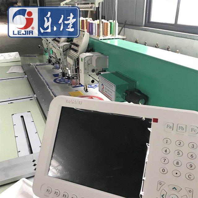 12 Needles 2 Heads Flat Chainstitch Mixed Embroidery Machine With Sequin And Easy Cording Device, High Quality Embroidery Machine Supplier