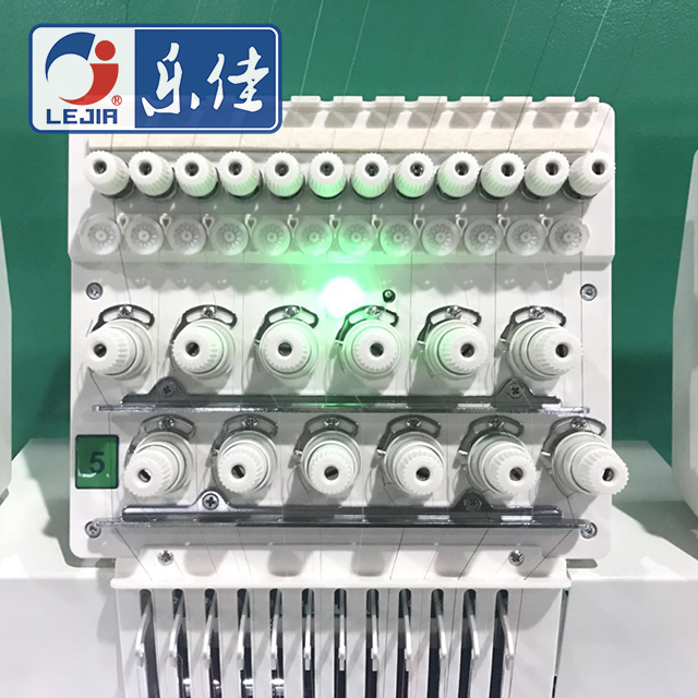 12 Colors 18 Heads Flat High Speed Embroidery Machine, Best Chinese Embroidery Machine Supplier