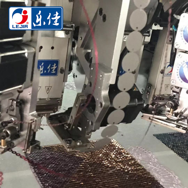 Lejia Big Hole Sequin Embroidery Machine, Best Chinese Embroidery Machine Supplier