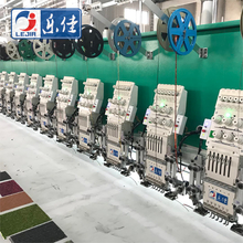 6 Colors 24 Heads Flat High Speed Embroidery Machine With Double Sequin Device, Best Chinese Embroidery Machine Supplier