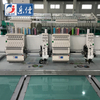 China Cheap Cost 2 Heads 15 Needles Coiling Computer Embroidery Machine for Algria