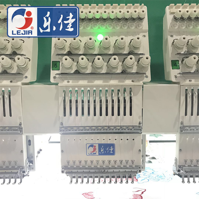 Lejia 12 Color Flat High Speed Embroidery Machine, Best Chinese Embroidery Machine Supplier