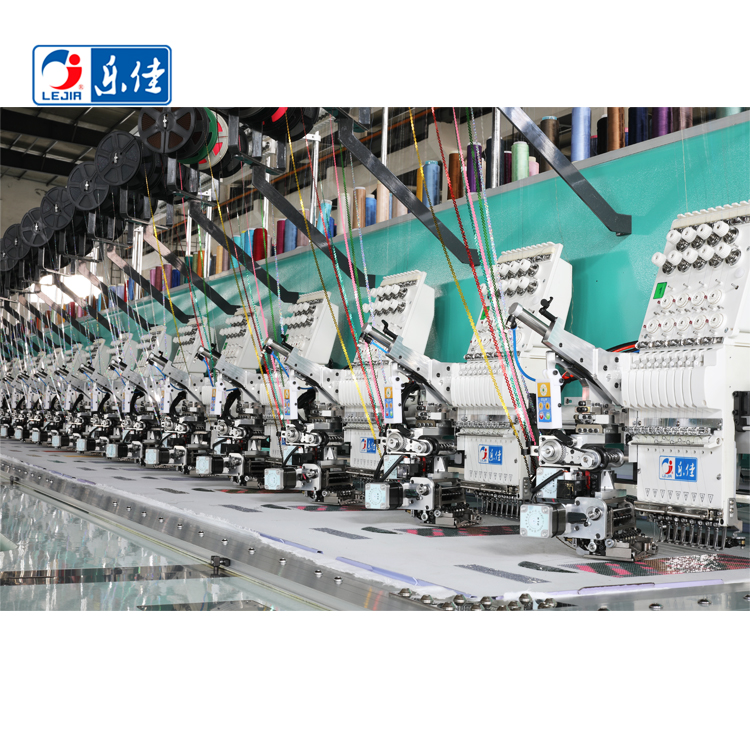 China Lejia 6 Sequins 24 Heads Embroidery Machine for Sale